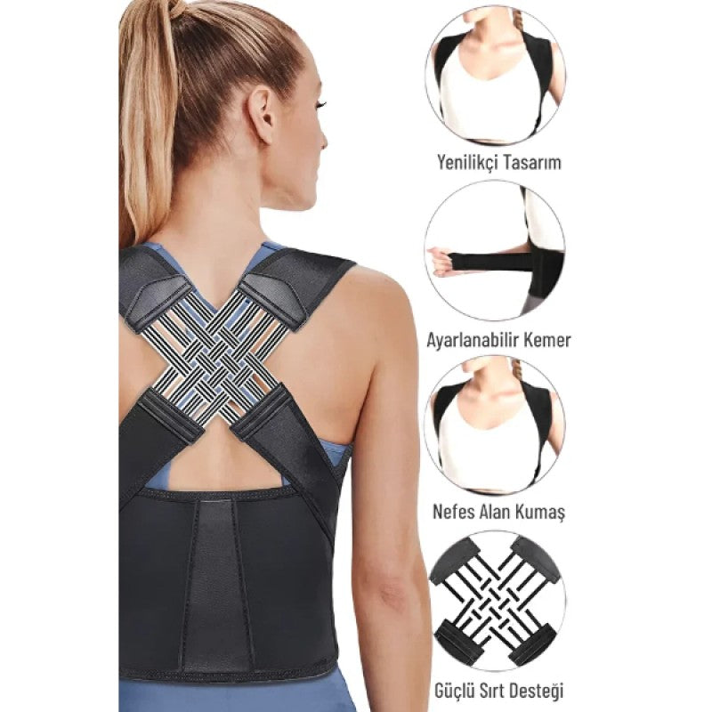 SpineFLEX Kamburluk Önleyici Dik Duruş Korsesi