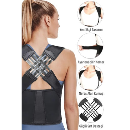 SpineFLEX Kamburluk Önleyici Dik Duruş Korsesi