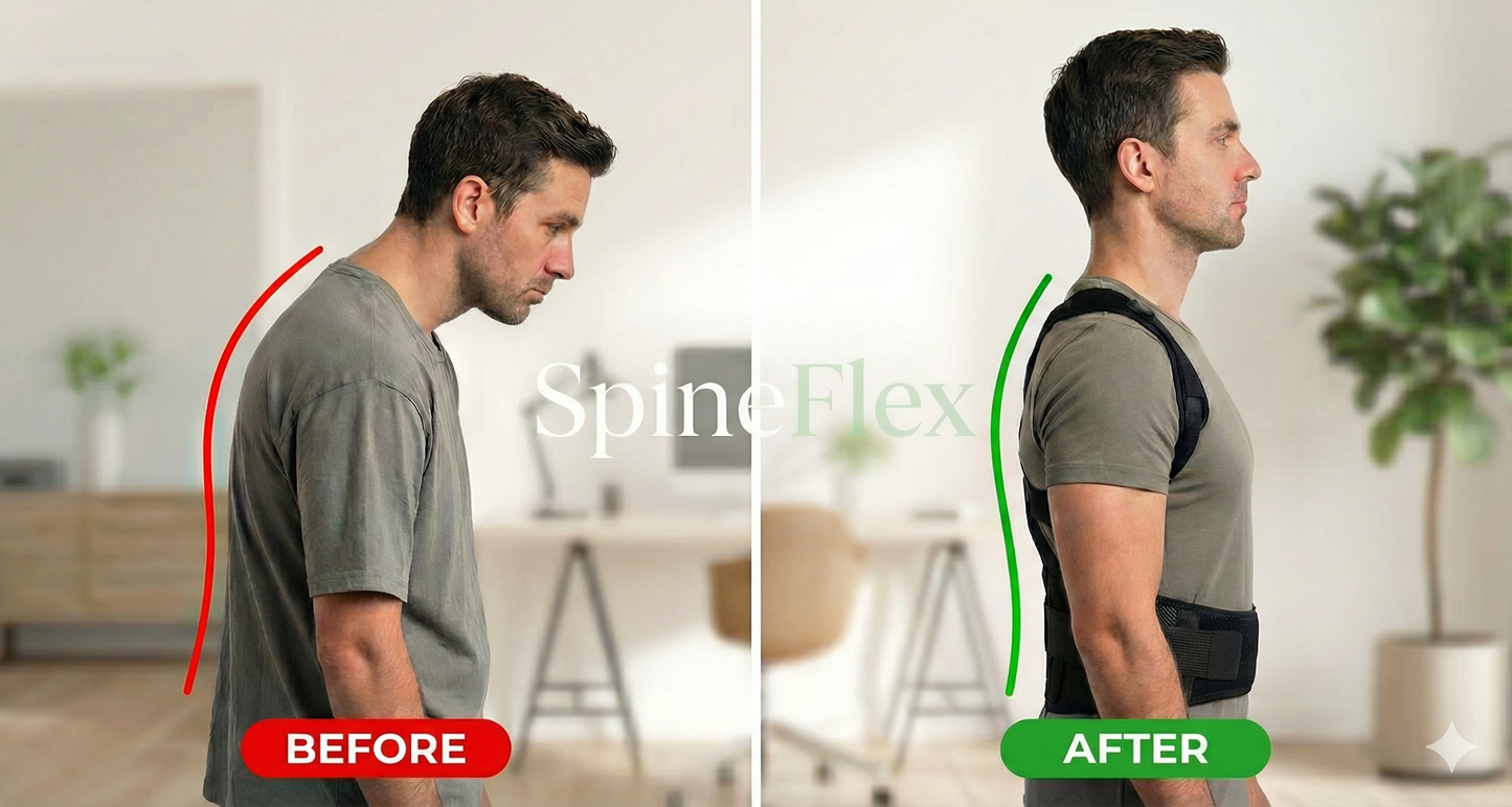 SpineFLEX Kamburluk Önleyici Dik Duruş Korsesi