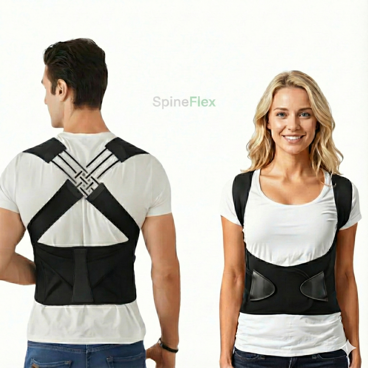 SpineFLEX Kamburluk Önleyici Dik Duruş Korsesi